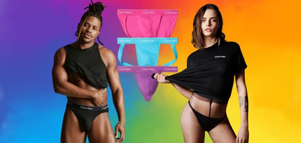 Calvin Klein has teamed up with Jeremy Pope and Cara Delevigne for its 2024 Pride collection.