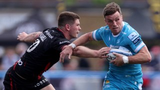 Farrell, left, will call on his considerable experience in the semi-final against Northampton Saints, while George Ford’s Sale Sharks grabbed 24 from a possible 25 points to make it to a play-off against Bath
