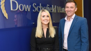 James Dow, the chief executive of DSW Capital, says that many candidates “are looking for an alternative working model”. He is pictured with his current deputy Nicole Burstow, who is leaving the company