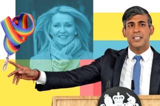 Rishi Sunak said he was best placed to tackle future threats while Esther McVey was announcing a “common sense fightback”