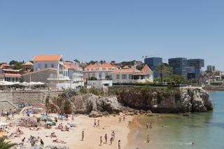 The town of Cascais, a 35-minute train ride from Lisbon