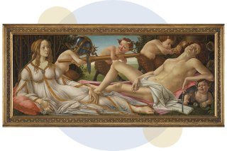 Sandro Botticelli’s Venus and Mars, about 1485