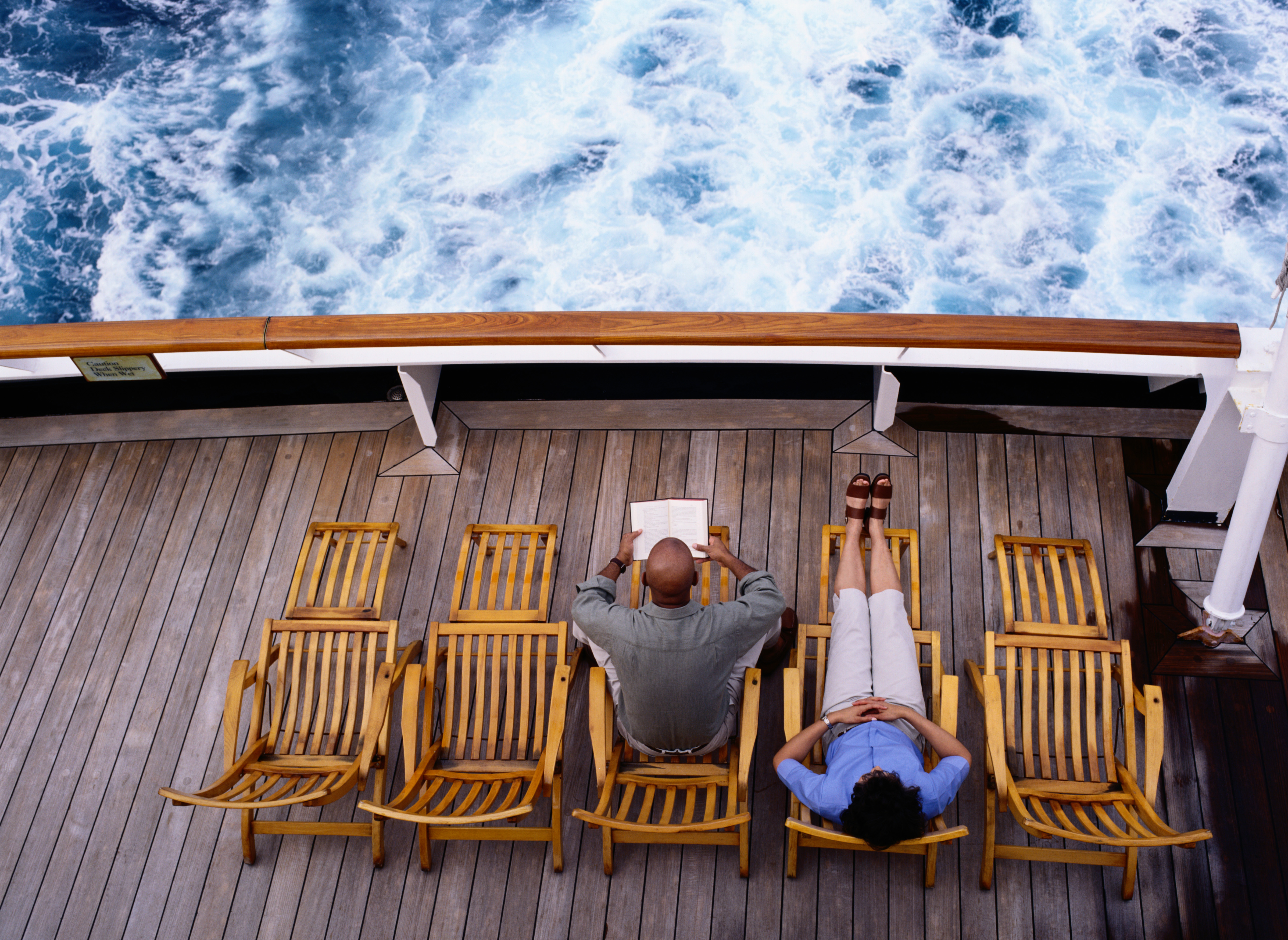 A snoring hubby could come in handy on a cruise — as a fog horn