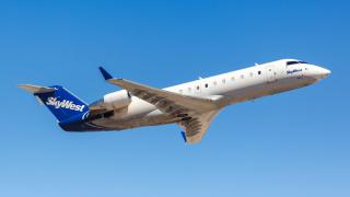 The commercial flight operated by SkyWest Airlines was diverted to Peoria international airport