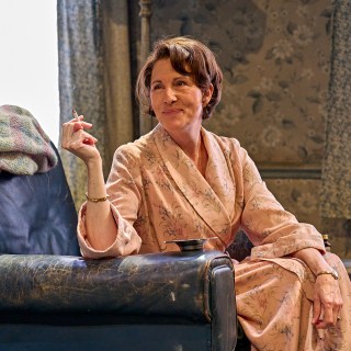Tamsin Greig as Hester in The Deep Blue Sea at Theatre Royal Bath