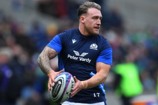 Stuart Hogg appeared at Jedburgh sheriff court for a five-minute hearing on Tuesday