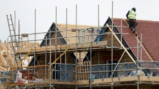 A sharp rise in construction output reinforces signs that the UK economy is picking up speed after slipping into recession at the end of last year
