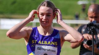 Gill beat the European Under-18 record of 1min 59.65sec in Belfast a fortnight ago