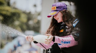Pulling after her F1 Academy triumph in Miami