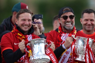Ljinders, left, began his second spell with Liverpool in 2018 after a brief spell in charge at the Dutch side NEC Nijmegen
