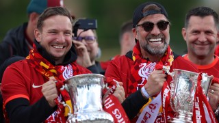 Ljinders, left, began his second spell with Liverpool in 2018 after a brief spell in charge at the Dutch side NEC Nijmegen