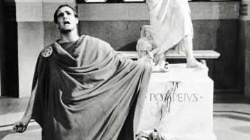 Marlon Brando as Mark Antony in the 1953 film of Julius Caesar
