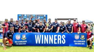 The US team won their series against Bangladesh 2-1 last week and are firmly back in the international fold