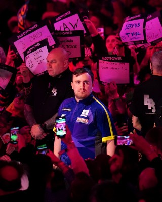 Littler was a huge draw at the most recent World Darts Championship at Alexandra Palace
