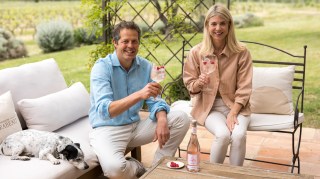 Tim Warrillow, the co-founder and chief executive of Fever-Tree, with Jeany Cronk, a co-founder of Maison Mirabeau