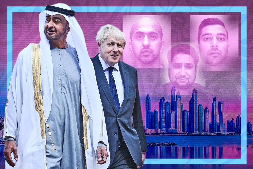 Boris Johnson and Mohammed bin Zayed Al Nahyan, now the ruler of Abu Dhabi, pledged to work together to ensure robust checks on the flow of money across borders. A number of British criminals own property in Dubai