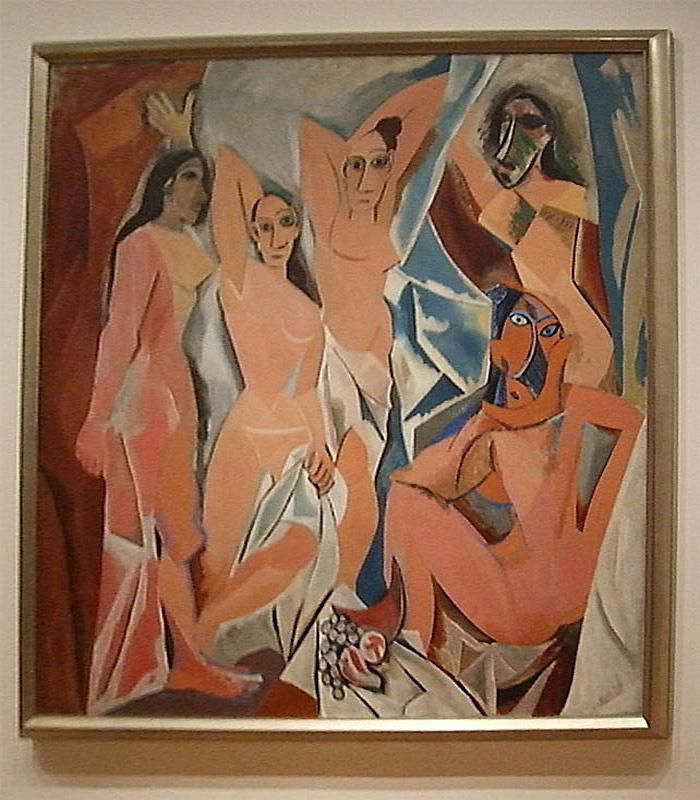 Les Demoiselles d&#39;Avignon - Picasso