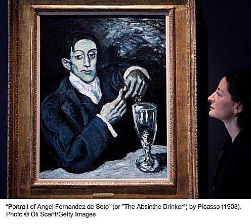 &#34;The Absinthe Drinker&#34; - Picasso