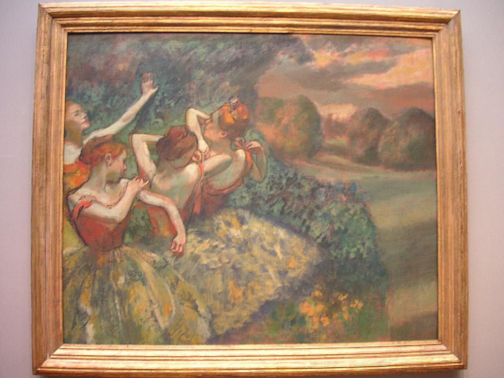 &#34;Four Dancers&#34; - Edgar Degas