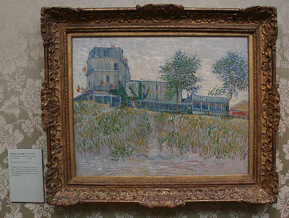 &#34;The Restaurant de la Sirene, at Asnieres&#34; - Vincent van Gogh