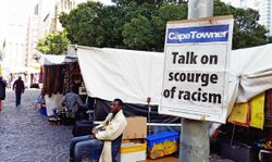 Cape Town newspaper promoting talk on 'scourge of racism'