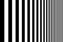 Pattern of black and white lines