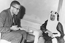 Malcolm X Meets Faisal Al-Saud