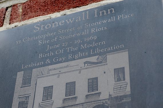 Stonewall Inn plaque