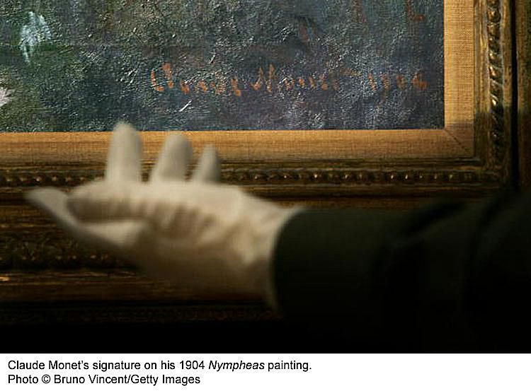 Claude Monet’s Signature