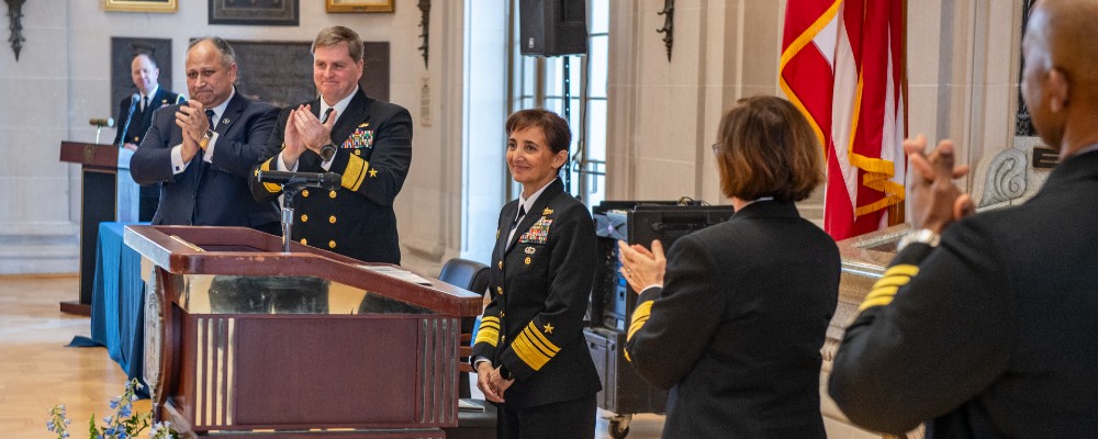 United States Naval Academy Superintendent Change of Command Ceremony 