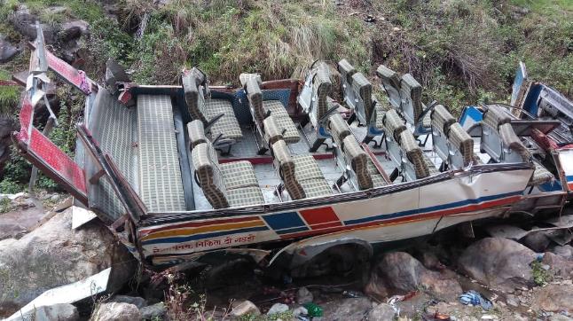 Uttarakhand tragedy: 48 killed, 12 injured as 22-seater bus falls into gorge