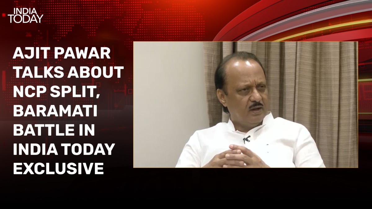 Exclusive: Ajit Pawar on NCP split, Opposition's 'washing machine' charge