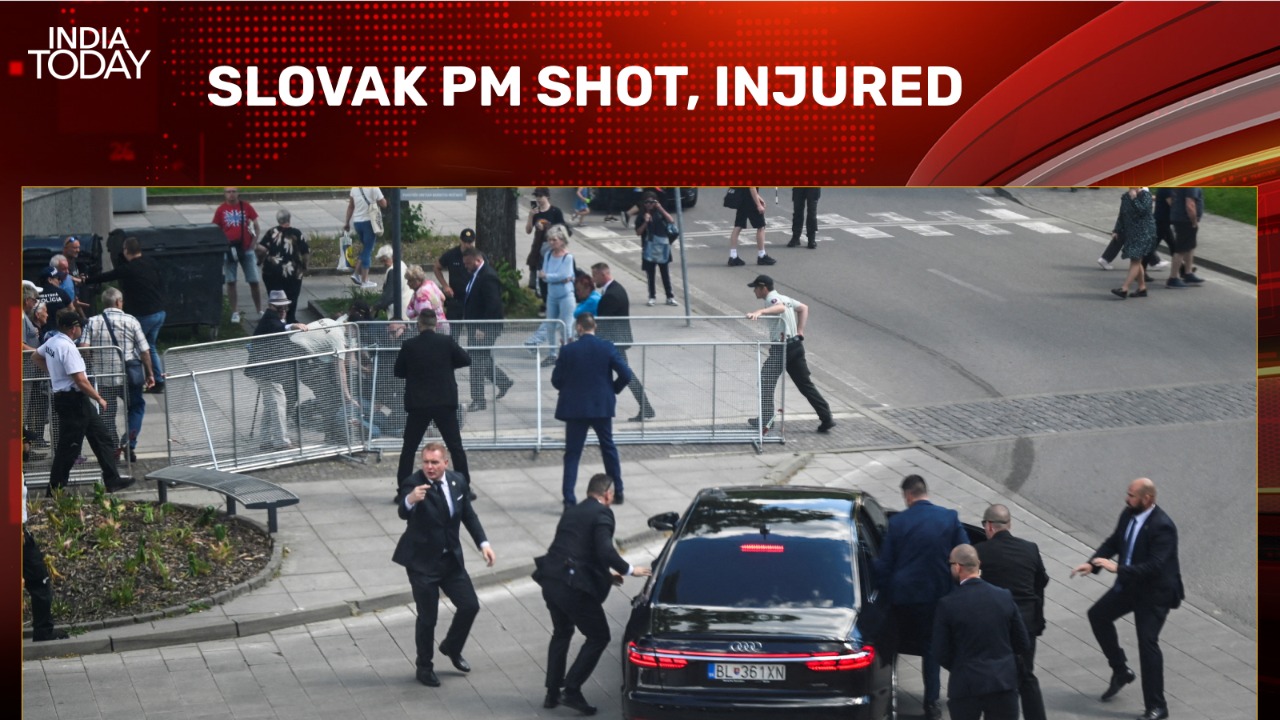 Video: Moment after Slovak PM Robert Fico shot in assassination attempt