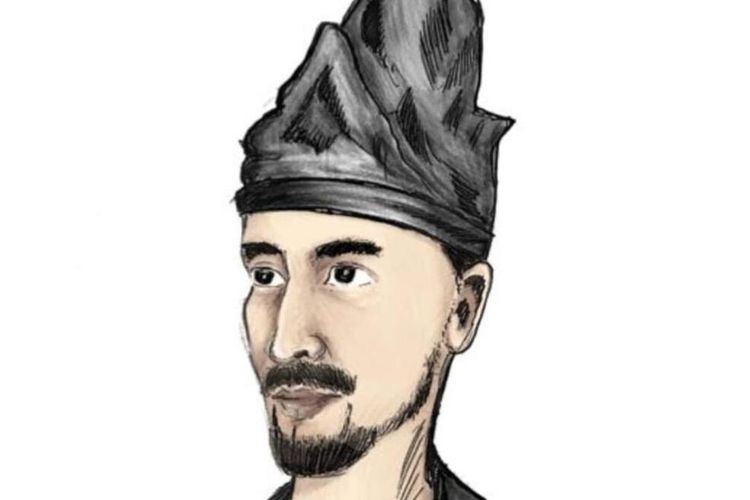 Sketsa wajah Sultan Baabullah 