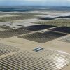 An image of Amazon's solar panels at the Baldy Mesa solar farm.