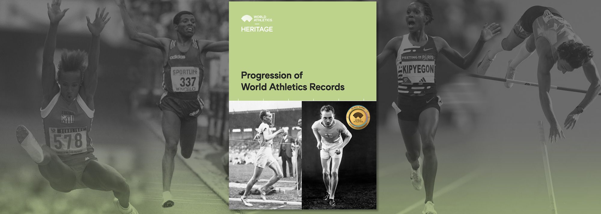 The latest edition of the ‘Progression of World Athletics Records’ has been published by World Athletics Heritage in printed and ebook versions.