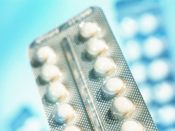 blister pack of contraceptive pills