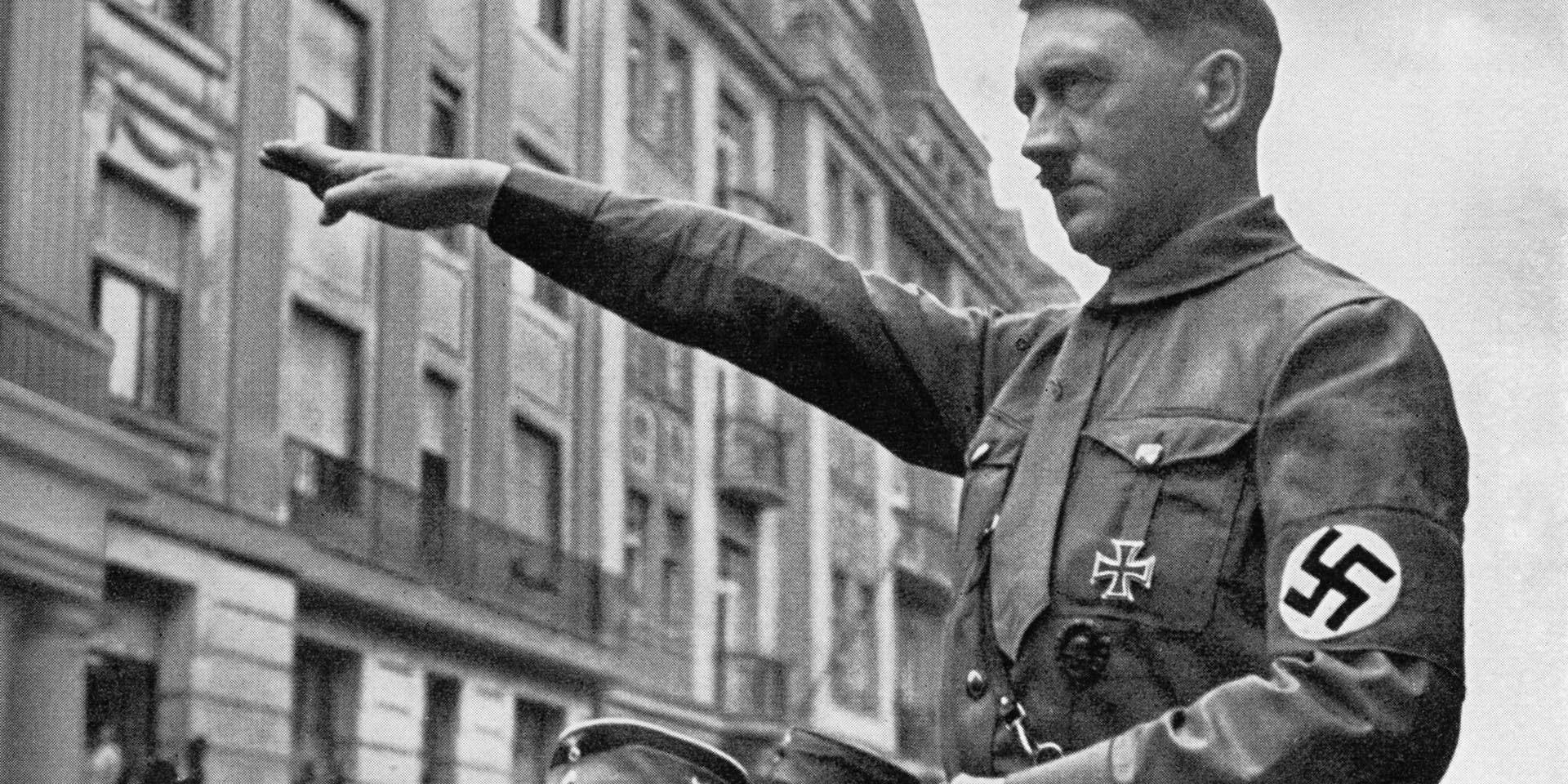 Adolf Hitler Adolf Hitler (1889 - 1945) in Munich in the spring of 1932. (Photo by Heinrich Hoffmann/Archive Photos/Getty Images)