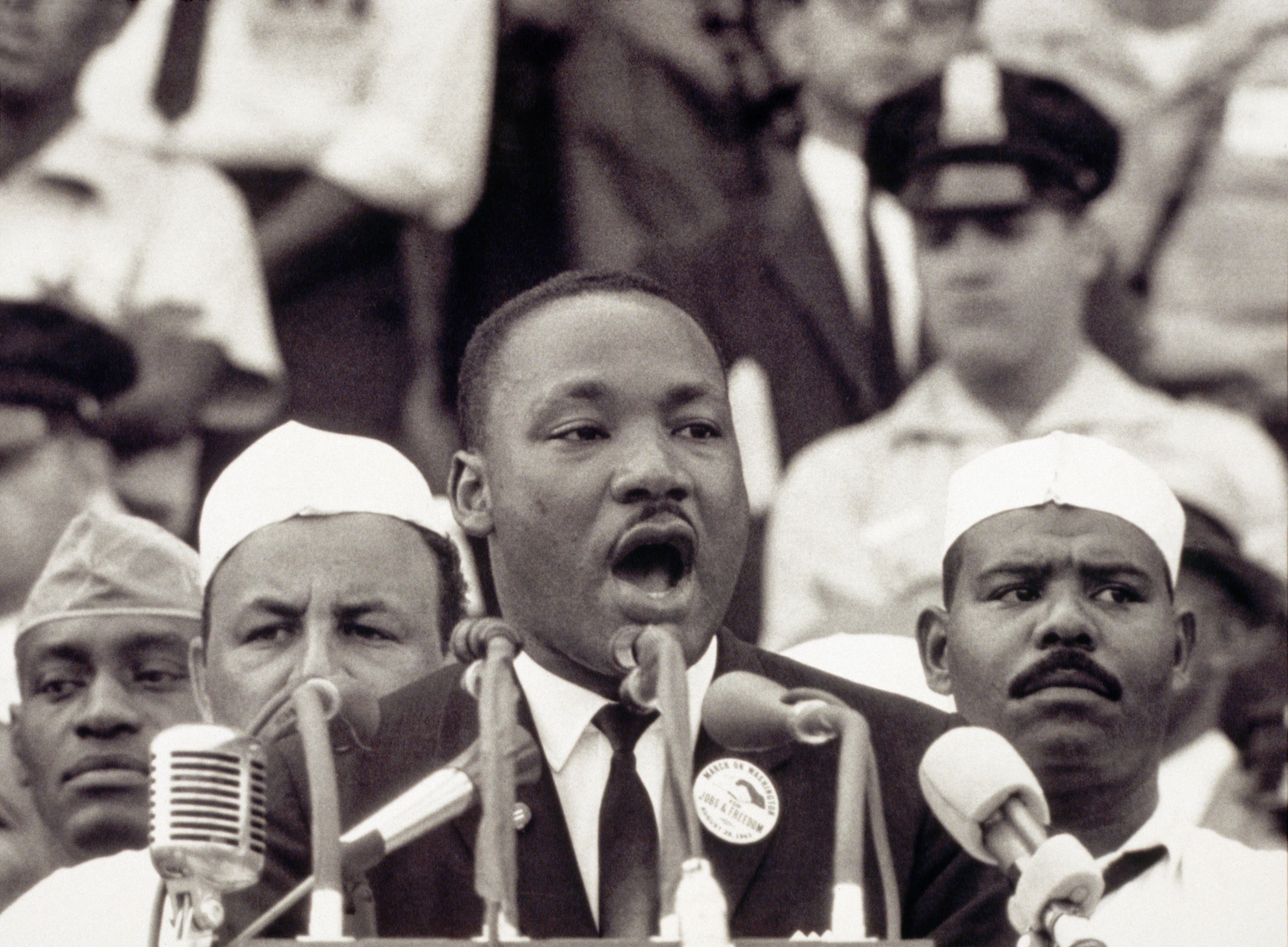 Martin Luther King Giving &quot;Dream&quot; Speech