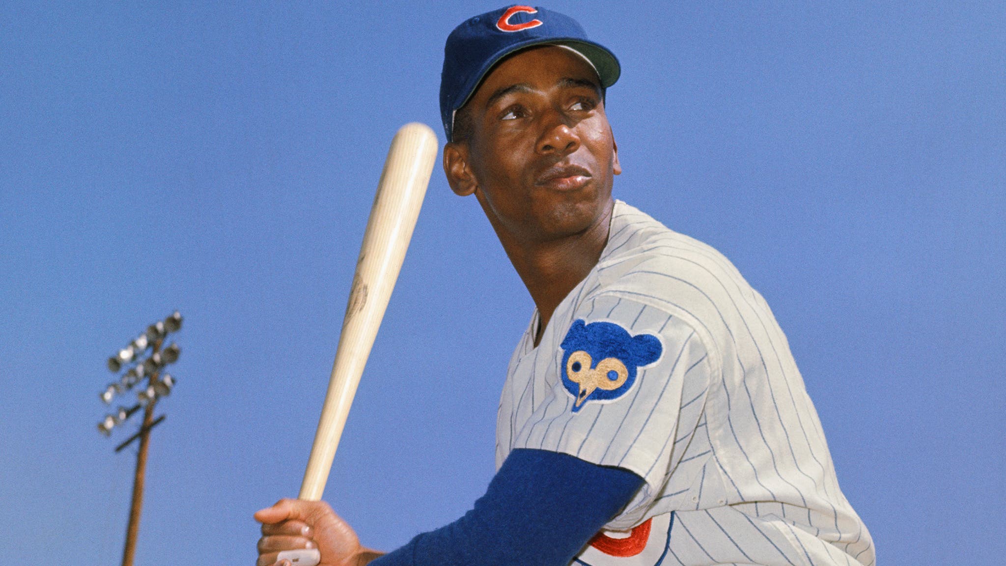 &quot;Mr. Cub&quot; Ernie Banks of the Chicago Cubs