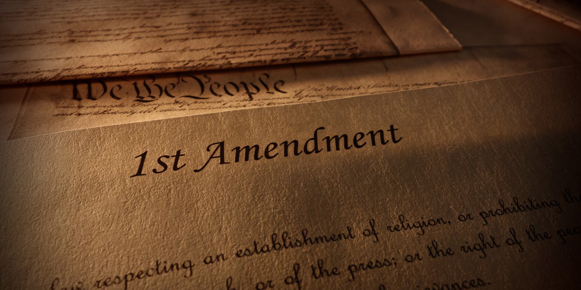 HISTORY: First Amendment of the US Constitution