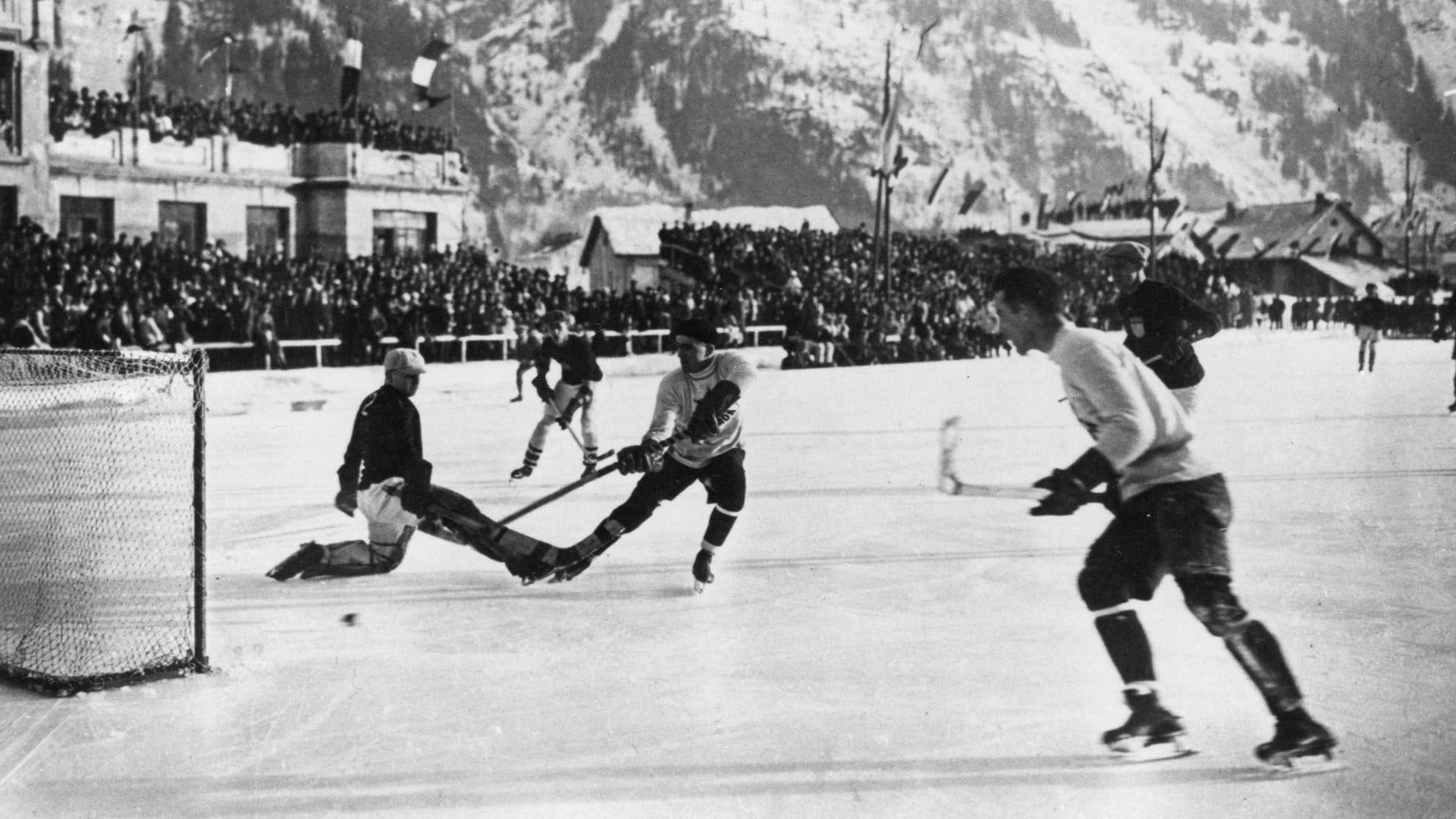 Hockey, 1924 Olympic games, Canada vs United States