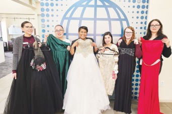 More than 50 dresses donated to Fort Cavazos ODYD