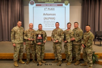 Wisconsin Soldier, Arkansas Alpha Team win Small Arms Championship