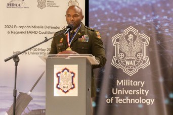 US Army Warrant Officer Honored as European Missile Defender of the Year in Warsaw