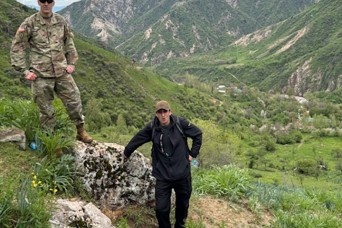 Virginia Guard, Tajik Partners Conduct Mountain Warfare Exchange