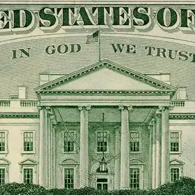 : The "In God We Trust" logo on a $20 bill (Photo: Getty Images)