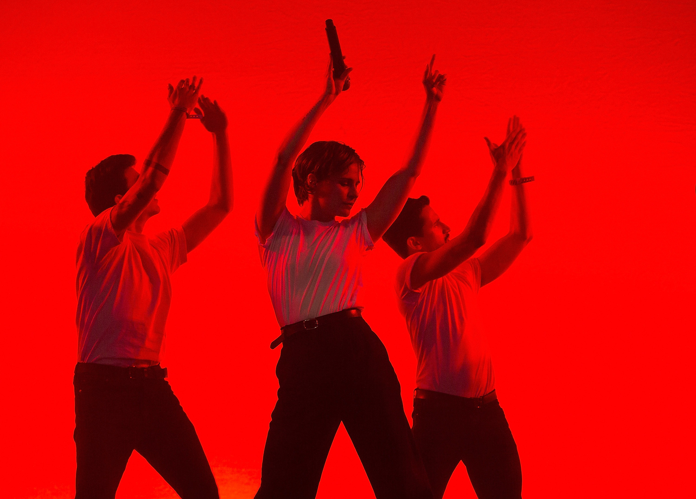 Christine and the Queens take center stage.
