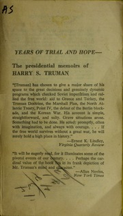 Cover of edition memoirsbyharryst02trum