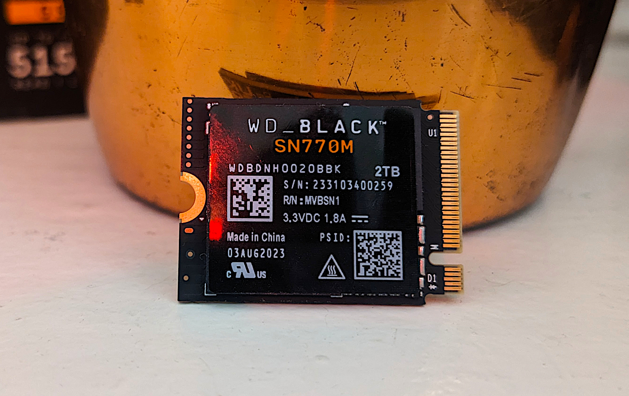 WD Black SN770M - Best PCIe 4.0 SSD for Steam Deck